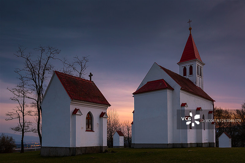 斯洛伐克尼特拉河上游地区图片素材