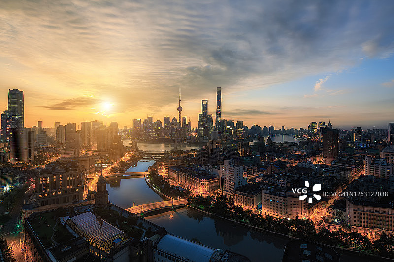 上海全景图片素材