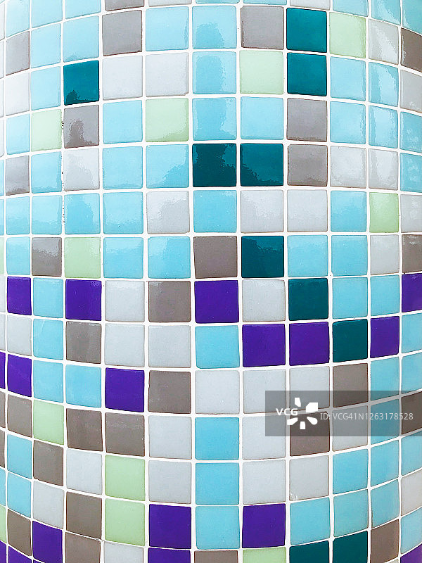 彩色瓷砖全画幅图片素材