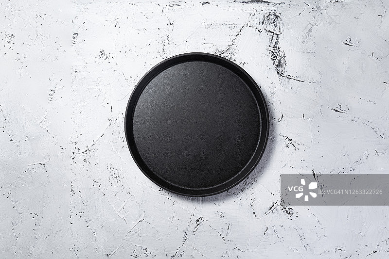 黑色铸铁板锅图片素材