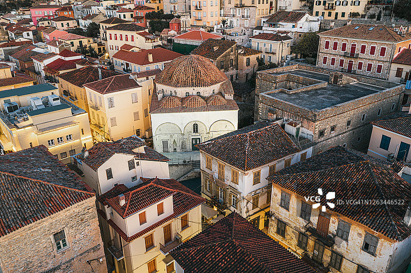 纳夫普利奥市中心图片素材