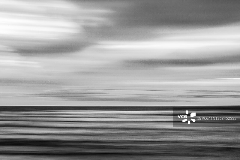 威尔士西部水彩抽象图案图片素材