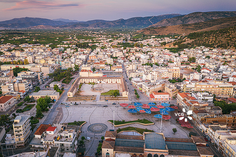 阿尔戈斯市中心图片素材