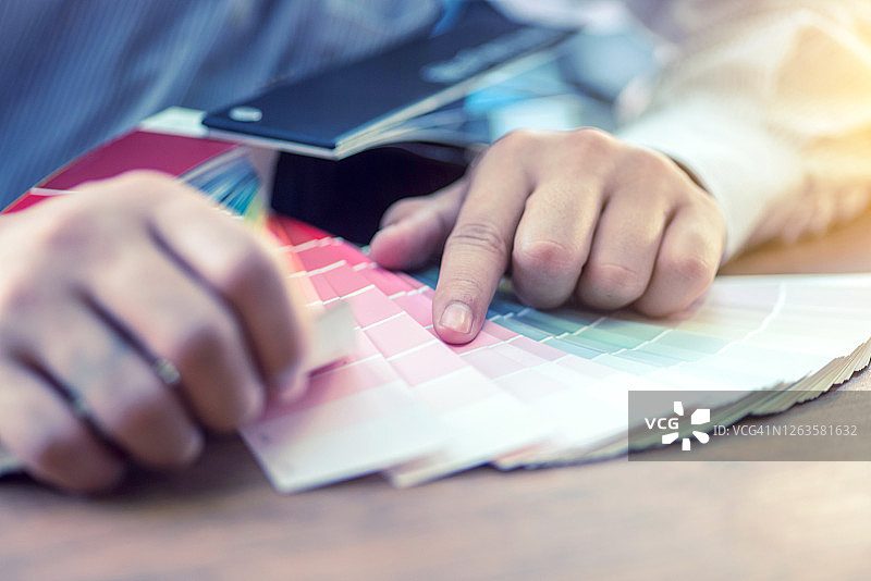 油漆样品目录调色板指南图片素材