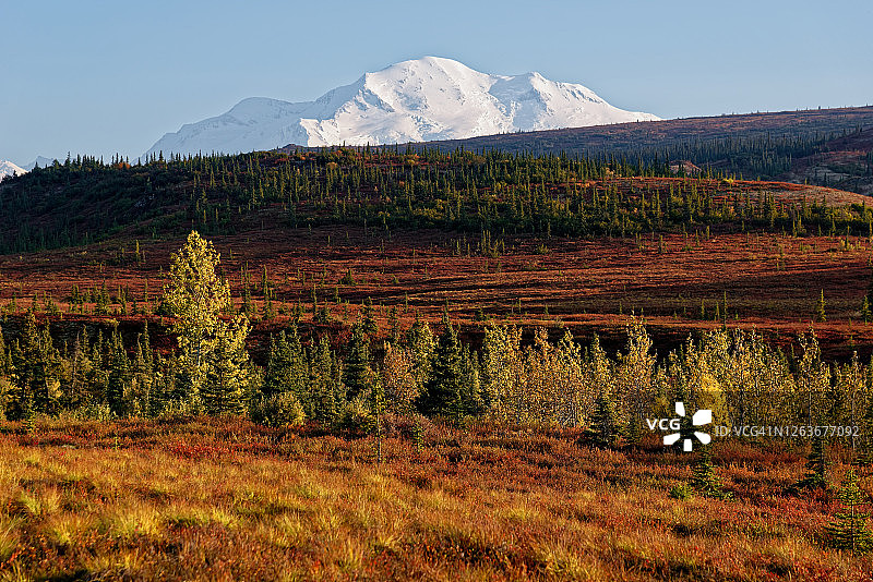 阿拉斯加迪纳利国家公园风光图片素材