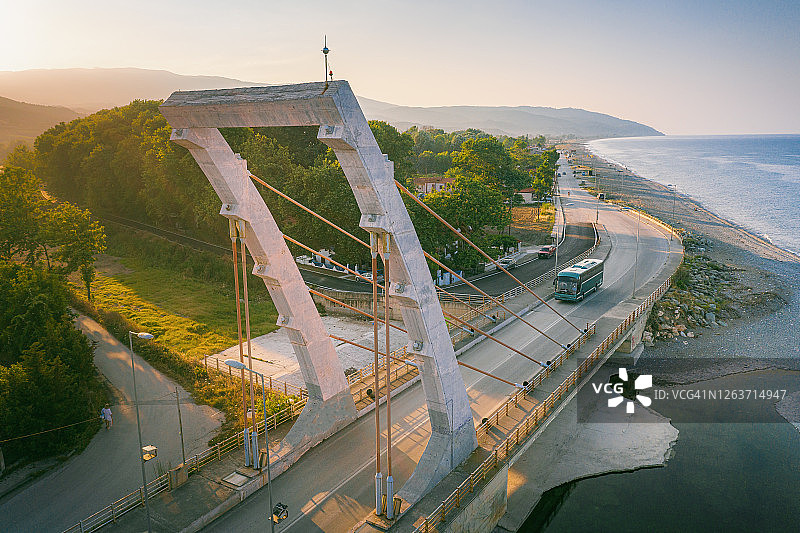 阿吉奥坎波斯桥图片素材