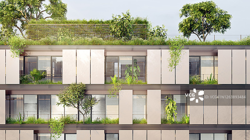 绿色建筑图片素材