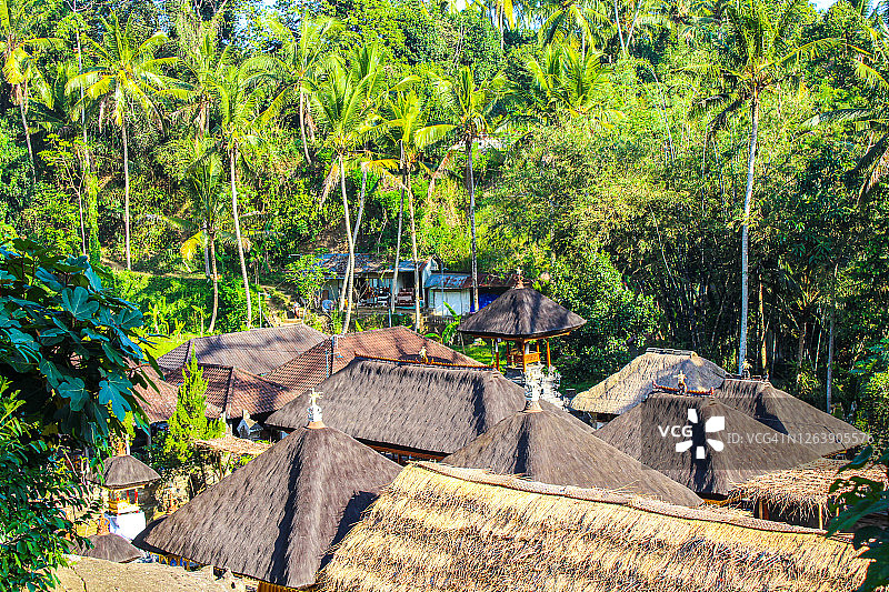 果阿象窟寺，乌布，巴厘岛，印度尼西亚图片素材