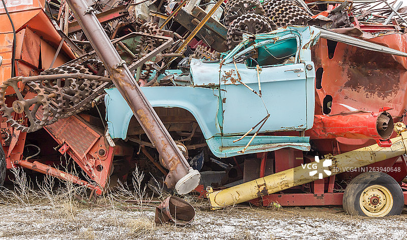 市政车辆报废场图片素材
