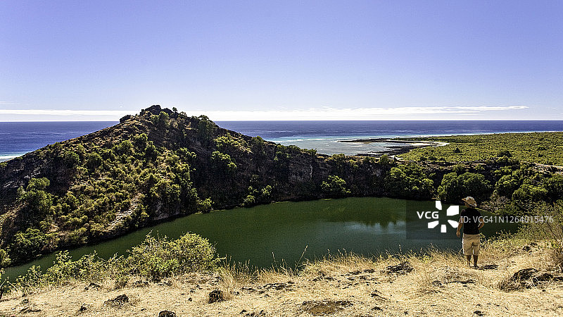 科摩罗萨莱湖图片素材