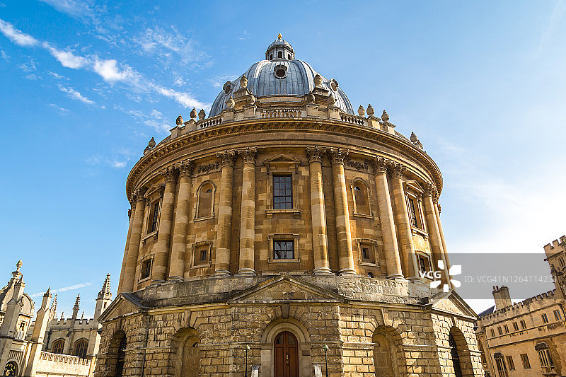 拉德克利夫图书馆，博德利图书馆，牛津图片素材