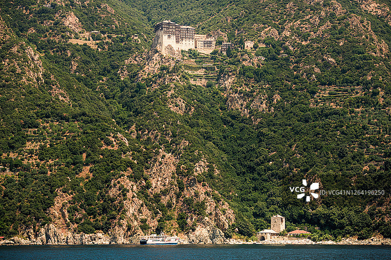 西蒙彼得拉修道院图片素材