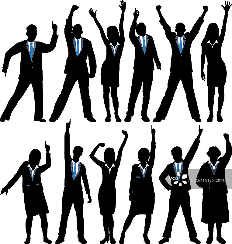 快乐的商务人士图片素材