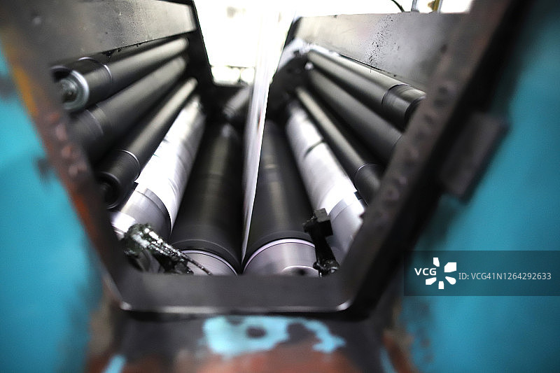 报纸印刷机图片素材