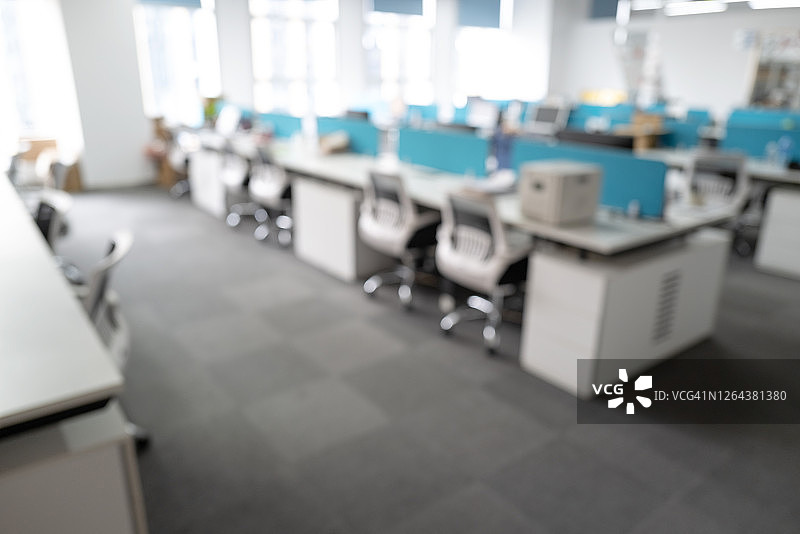 办公室场景虚化背景图片素材