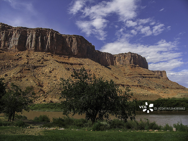 摩押沙漠景观图片素材