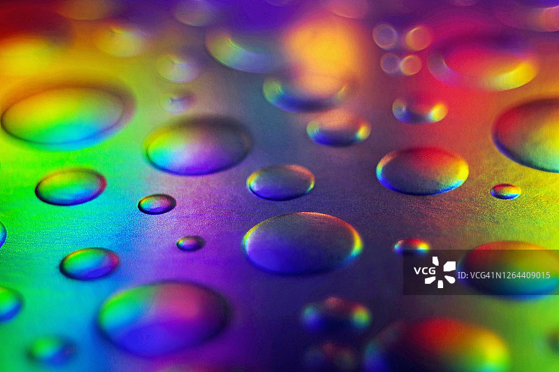 全息波尔卡圆点图片素材