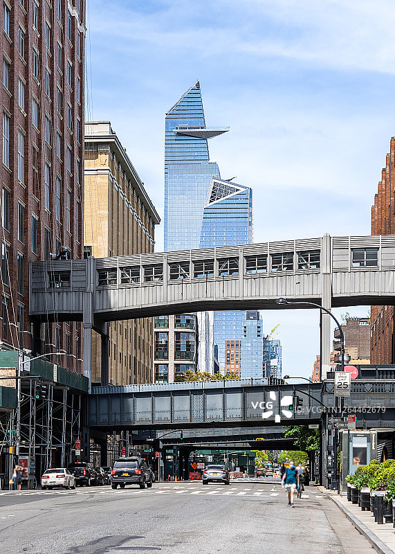 纽约哈德逊城市广场图片素材