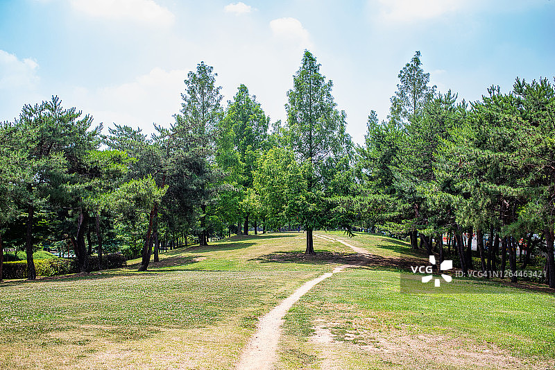 韩国首尔和平公园风光图片素材