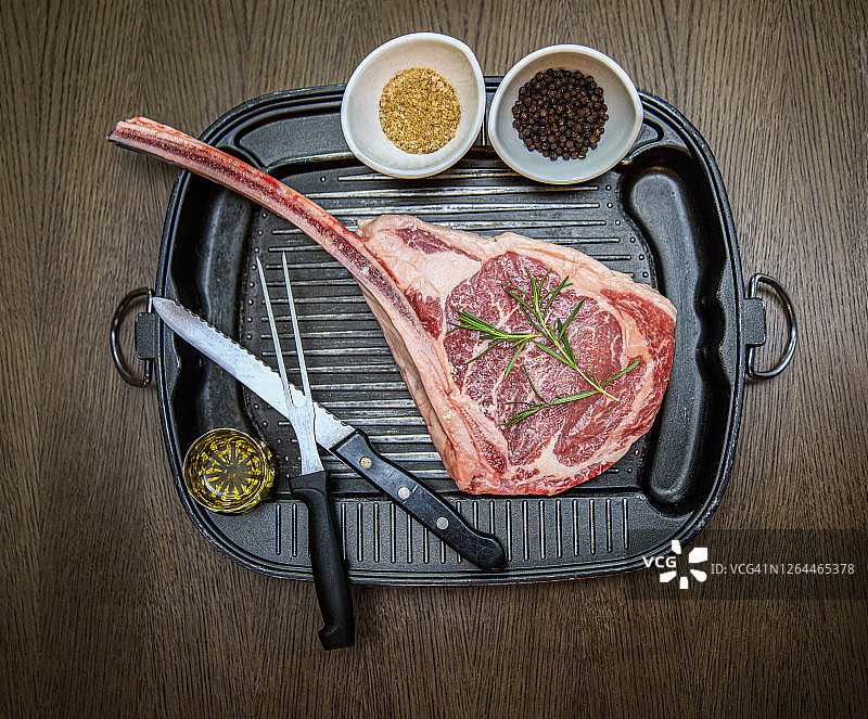 斧头牛排，长骨肋眼，食材图片素材