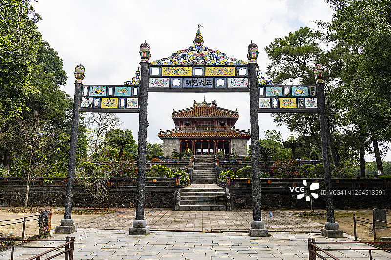 越南顺化明命陵图片素材