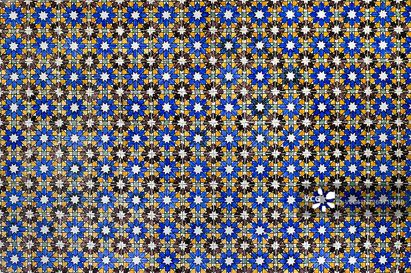 彩色瓷砖azulejos图片素材