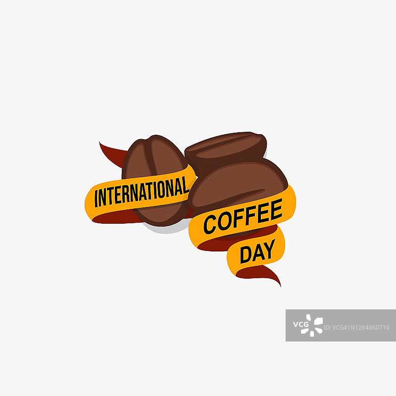 咖啡豆矢量插图图片素材