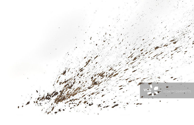 泥浆飞溅图片素材