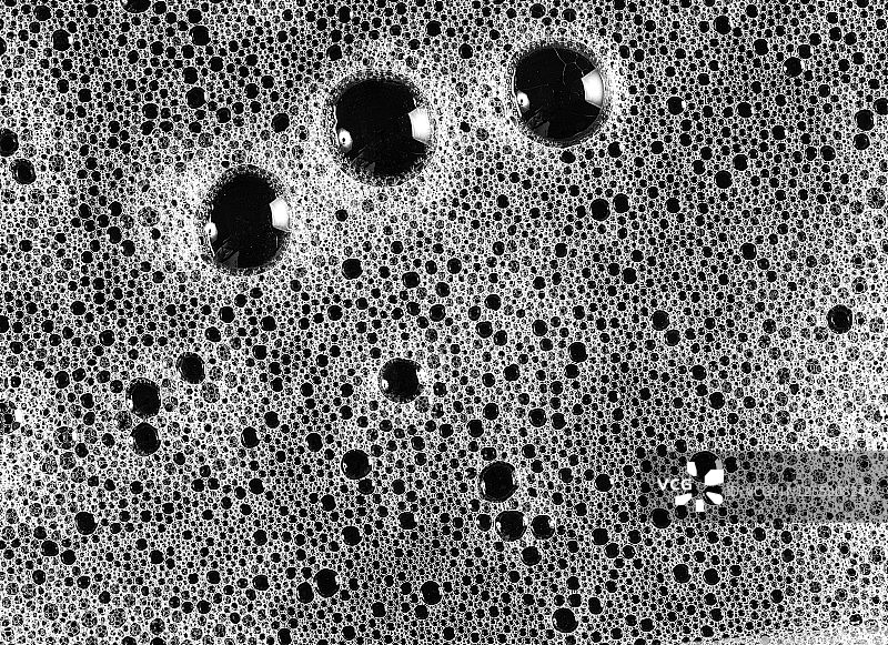 肥皂泡形成的纹理图片素材