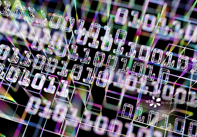 二进制数字图片素材