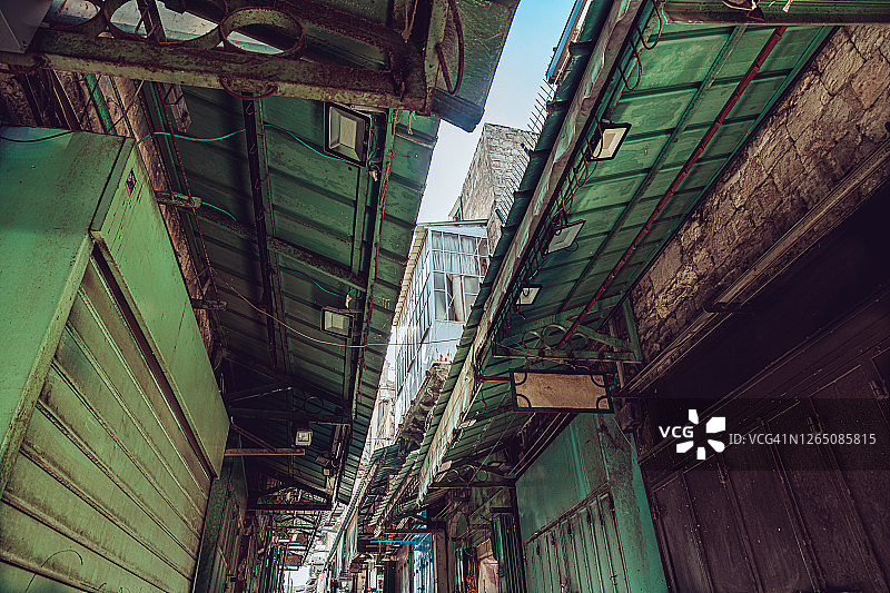 耶路撒冷老城市场图片素材