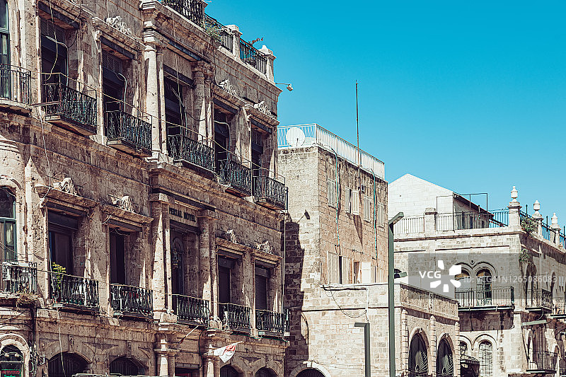 耶路撒冷的历史建筑图片素材