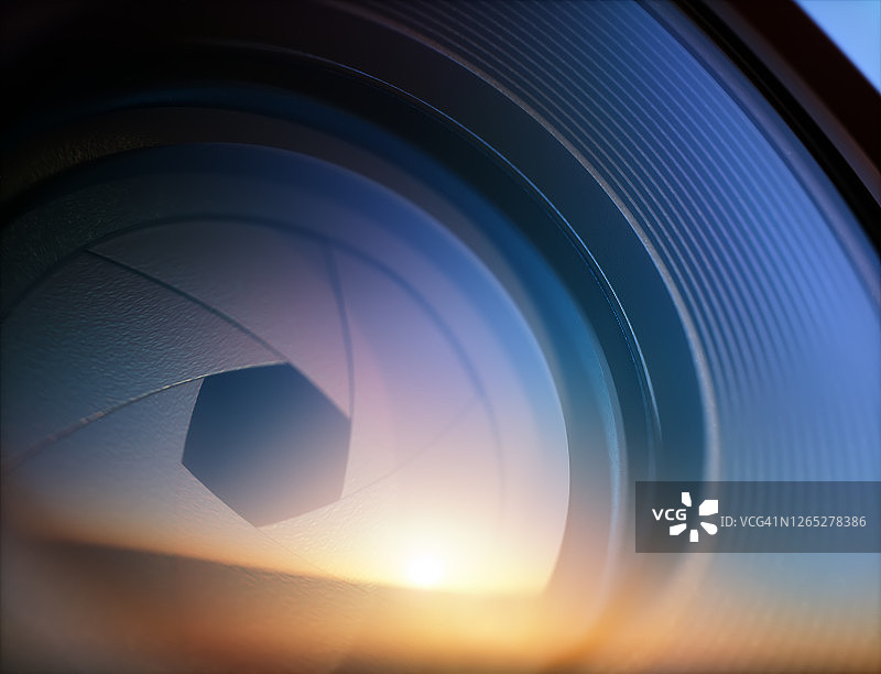 相机镜头光圈微距照片图片素材