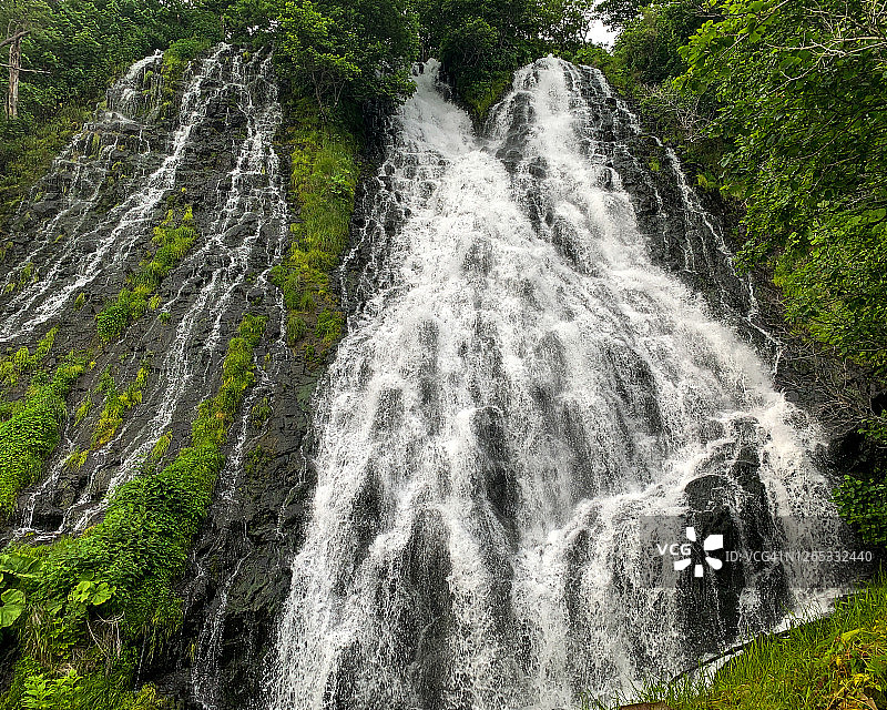 Osin-Kosin瀑布图片素材