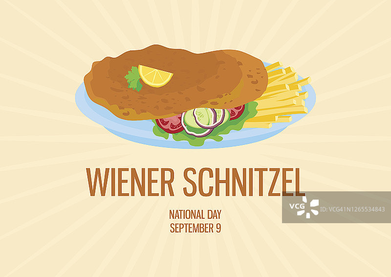 国家炸肉排日矢量图图片素材