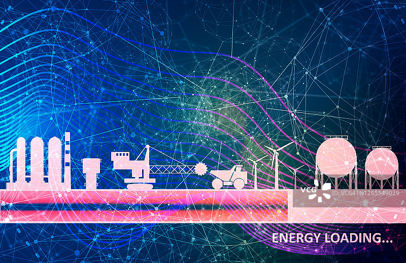 工业概念插图图片素材