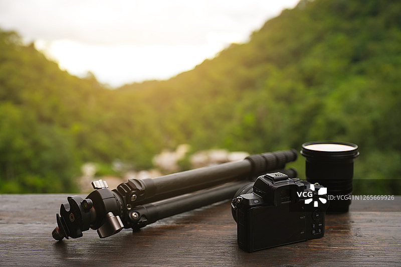 去旅行和拍照图片素材