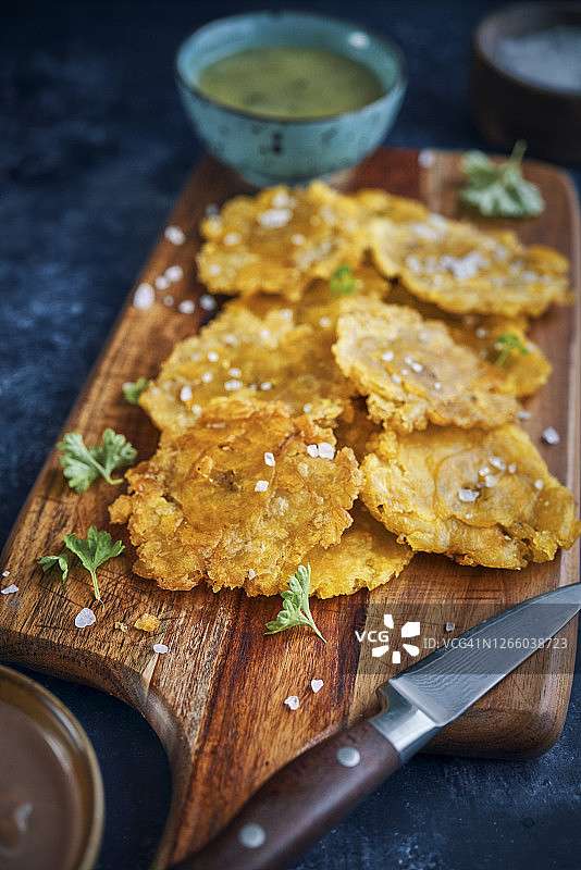 波多黎各炸大蕉图片素材