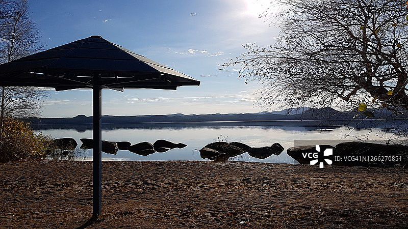 中亚哈萨克斯坦布拉拜湖图片素材