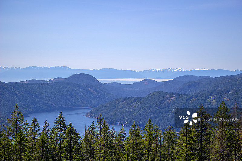 加拿大不列颠哥伦比亚省马拉哈特观景点图片素材
