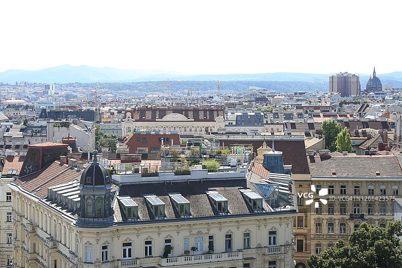 维也纳城市建筑风光图片素材