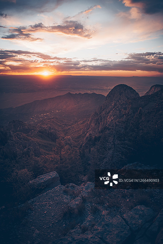 来自桑迪亚峰51号的景色图片素材