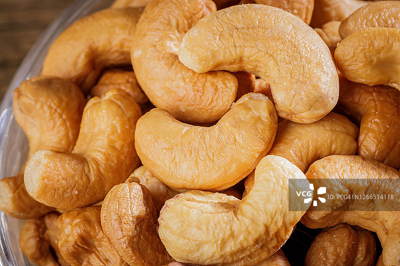 腰果静物摄影，健康饮食图片素材