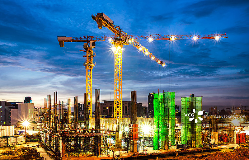 建筑工地图片素材