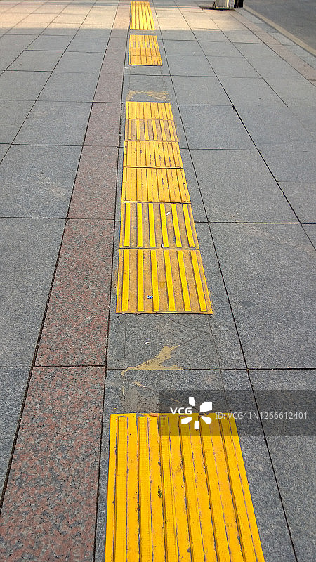 盲人通道图片素材