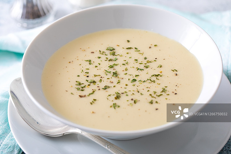 维希奶油浓汤图片素材