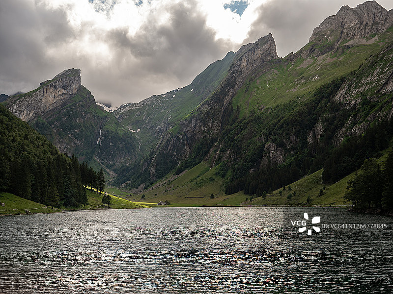 阿彭策尔的赛阿尔卑湖图片素材