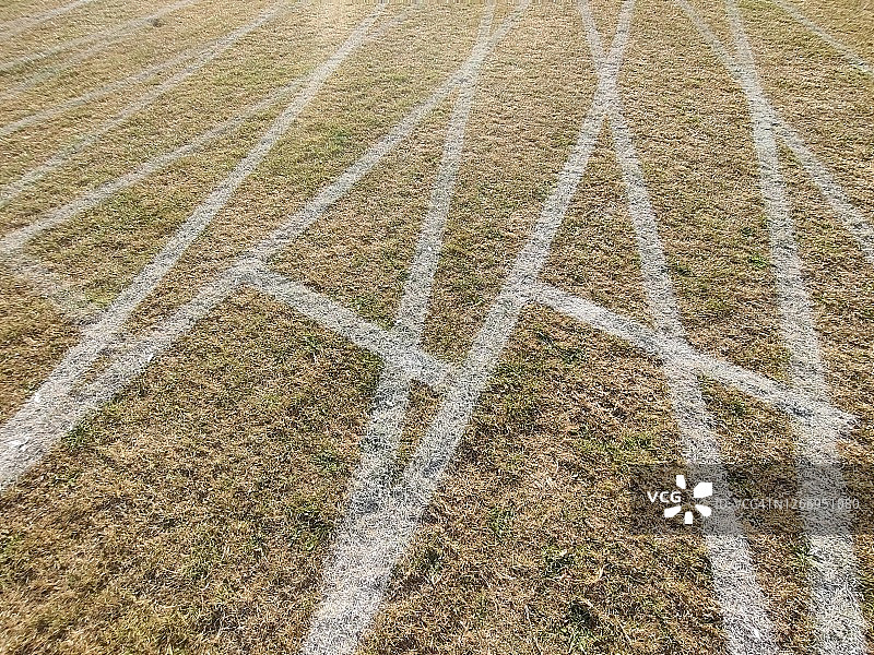 运动跑道交叉点图片素材