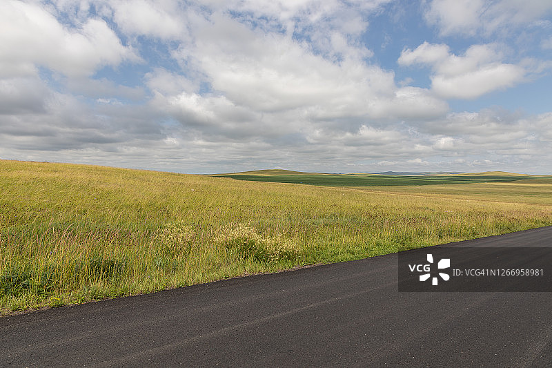 内蒙古锡林郭勒草原风光图片素材