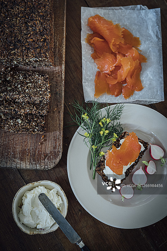 黑麦面包图片素材